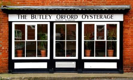 The Butley Orford Oysterage restaurant in Orford Suffolk.