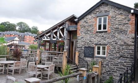 The Cornmill Pub, Llangollen, wales