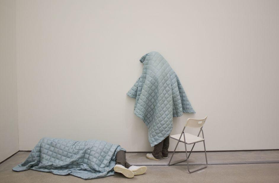 Artist Gin Hong Sok's installation is part of the 