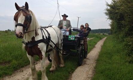Horse and trap ride, Sweffling